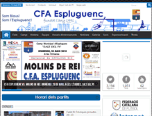 Tablet Screenshot of cfaespluguenc.com